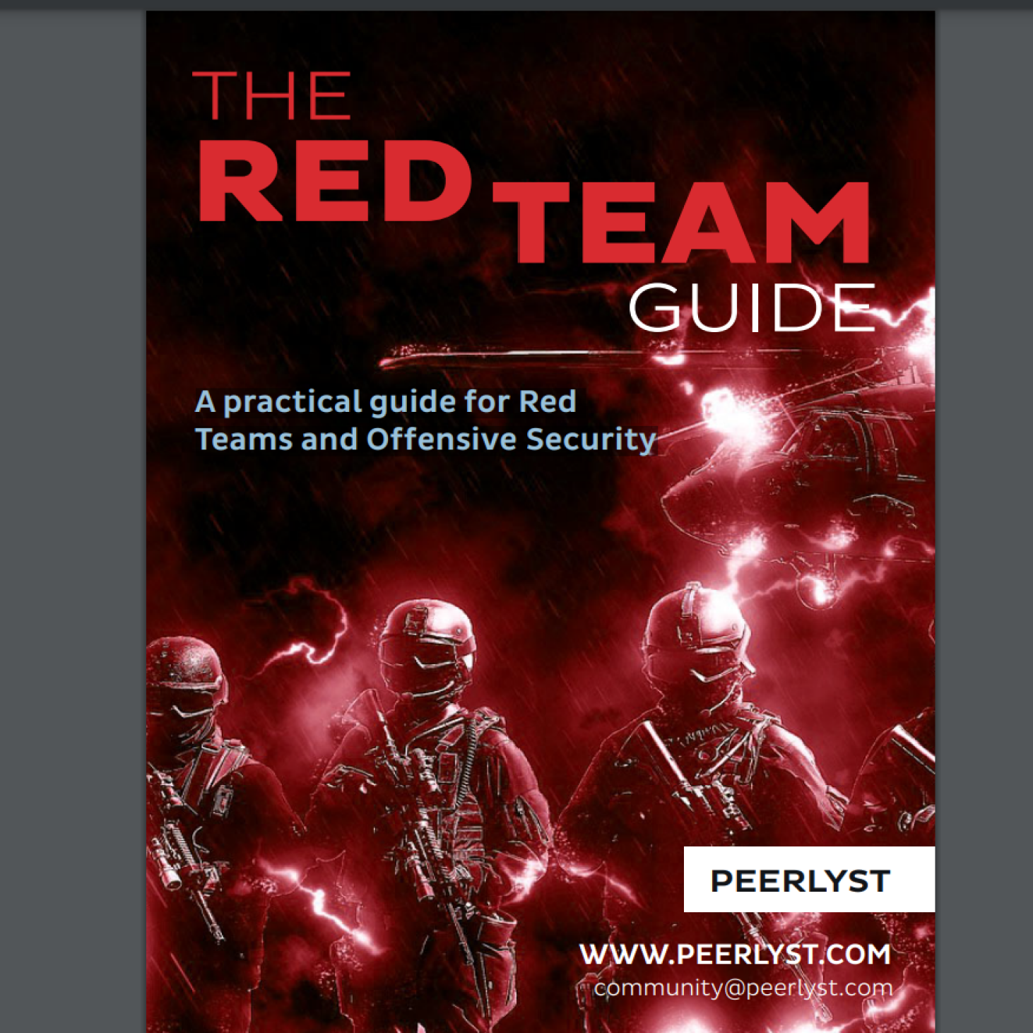 The Red Team Guide pdf